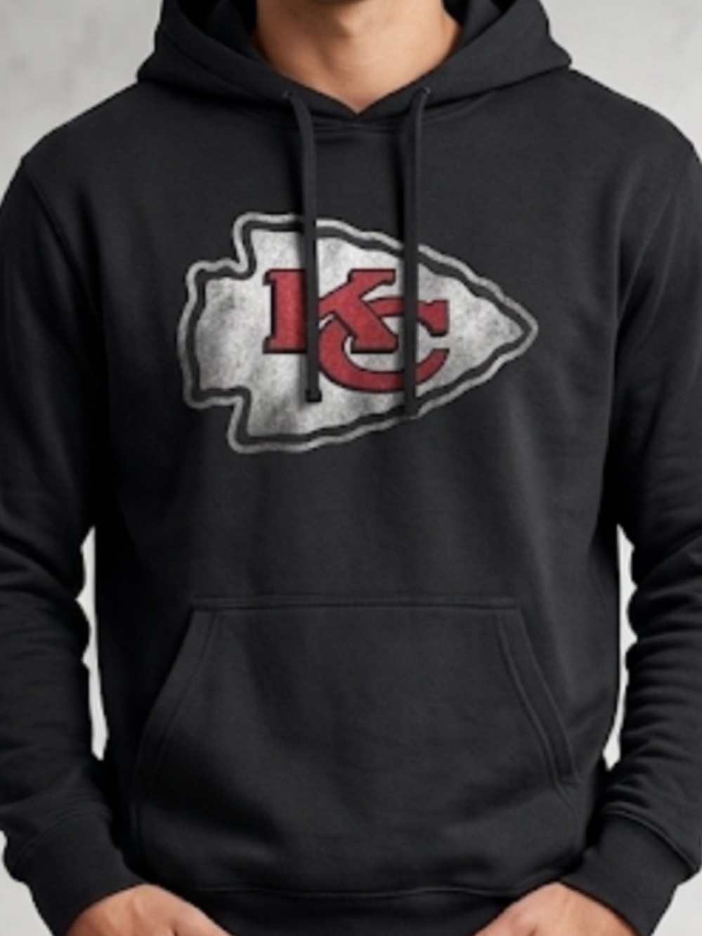 Kansas City Chiefs Black Hoodie